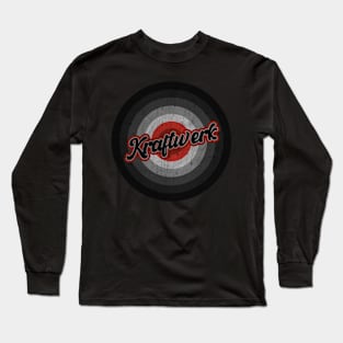 Kraftwerk _ Black Vintage Long Sleeve T-Shirt